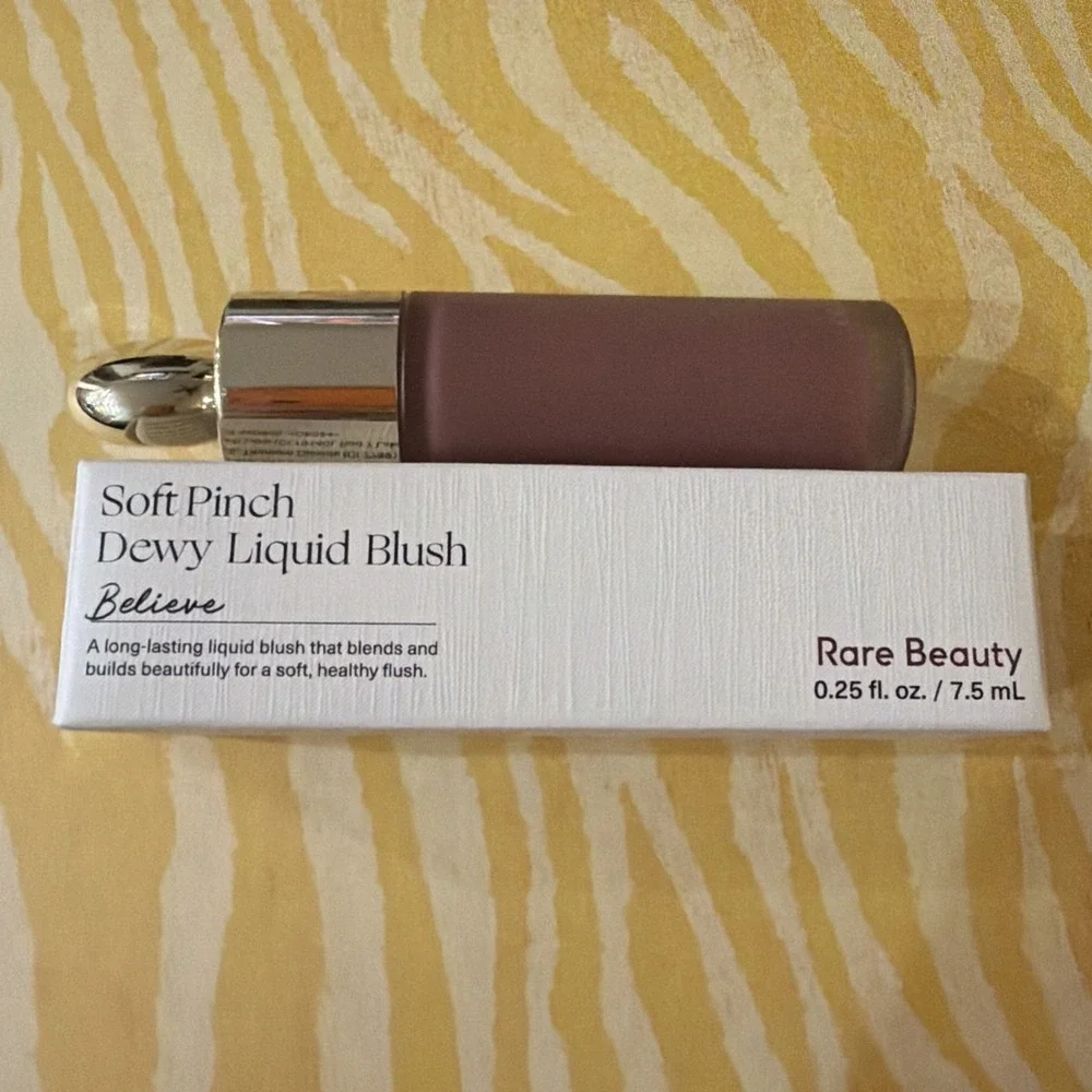 Rare Beauty by Selena Gomez Soft Pinch Dewy Liquid Blush BELIEVE Full Size NIB